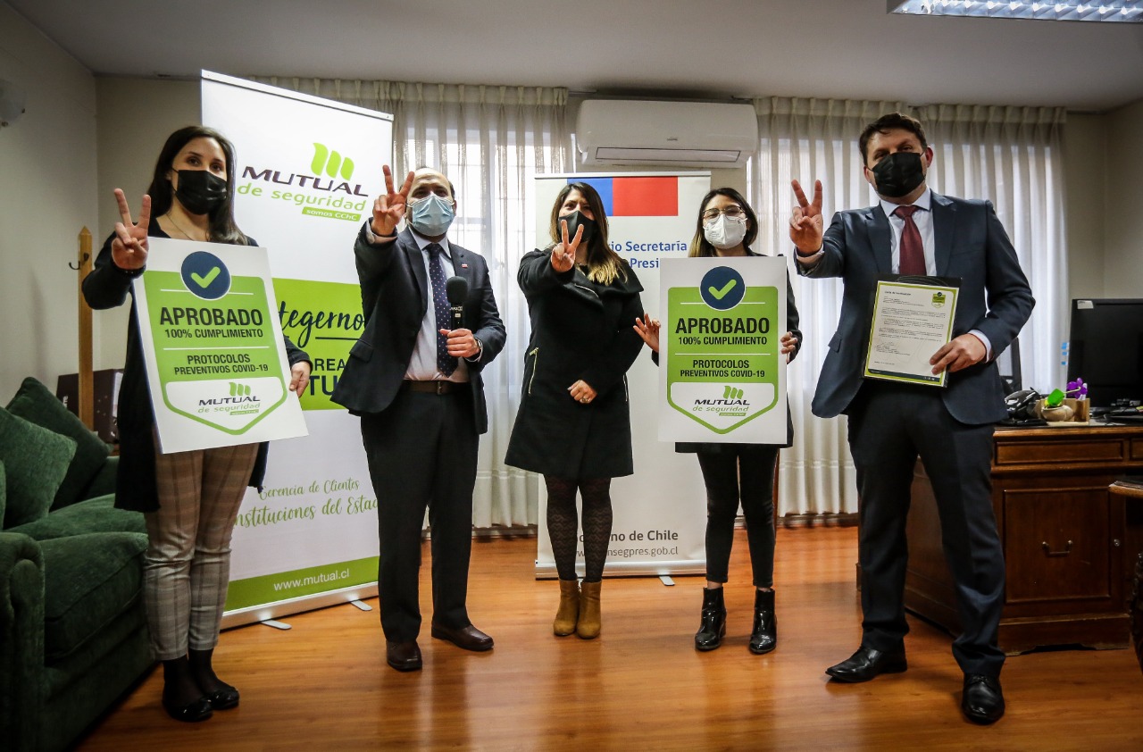 Segpres celebra acreditación Sello Covid-19