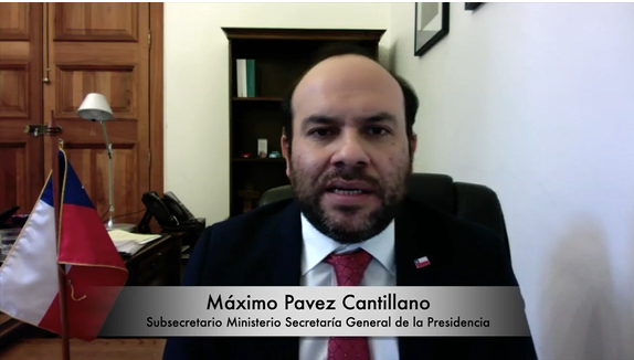 Subsecretario Pavez participa en lanzamiento del Sistema de Envío de Reportes del CAIGG
