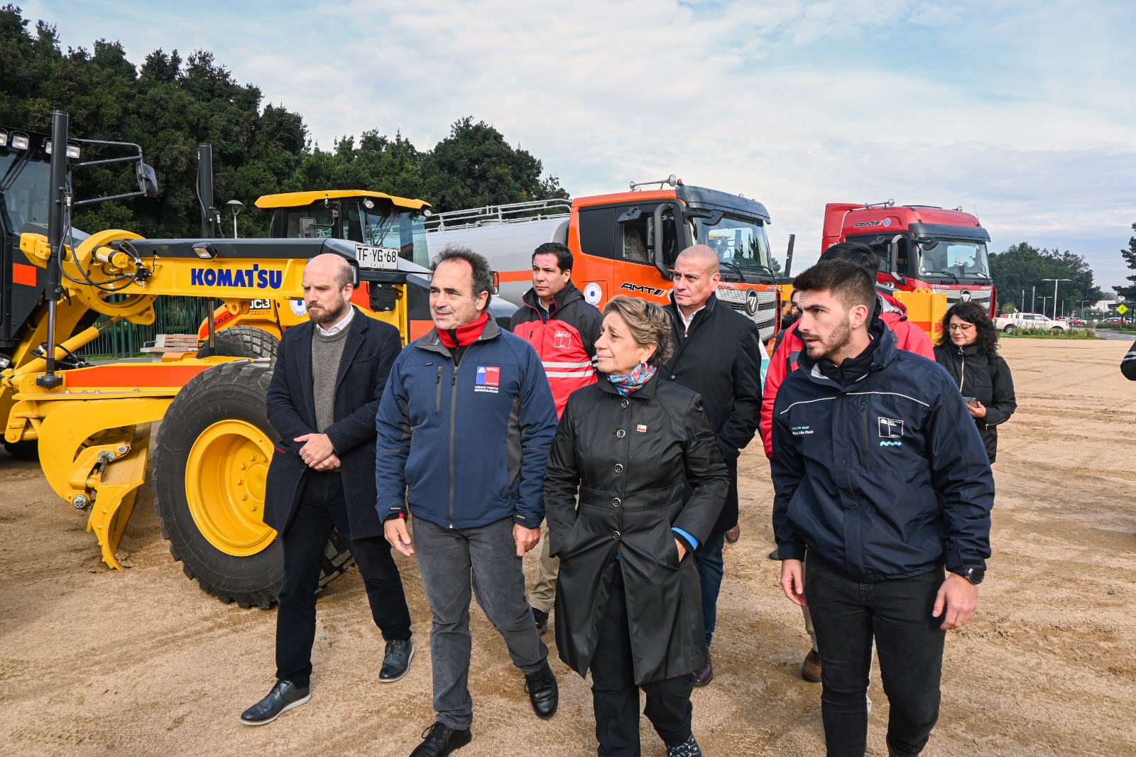 Ministerio de Obras Públicas y Plan Buen Vivir invierten $1.400 millones en maquinaria para construir caminos en La Araucanía