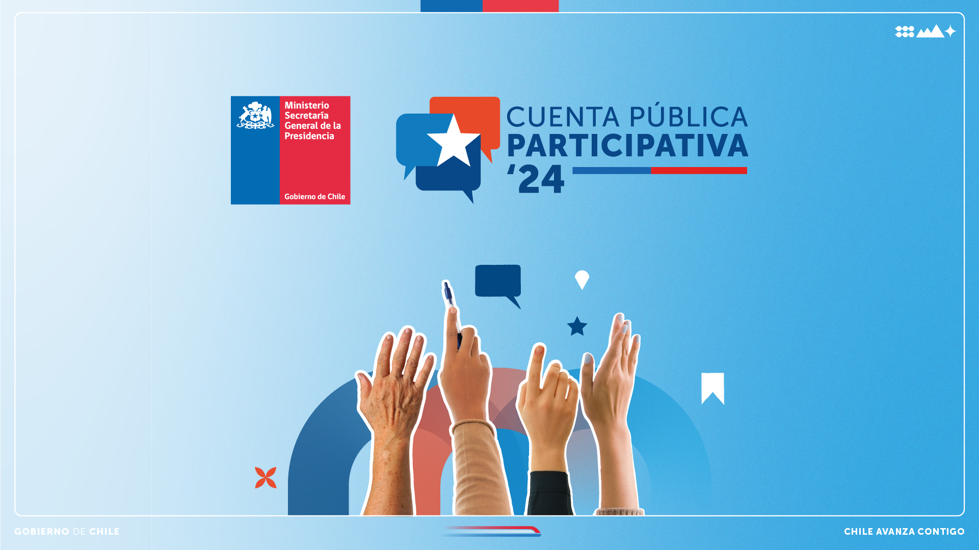 Revisa la transmisión de la Cuenta Pública participativa 2024 de Segpres