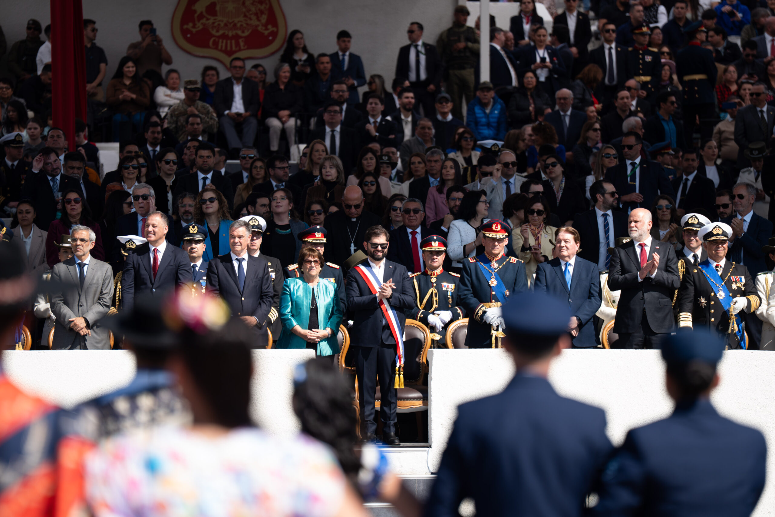 Ministra Lobos y subsecretario Facuse asisten a la Gran Parada Militar 2025