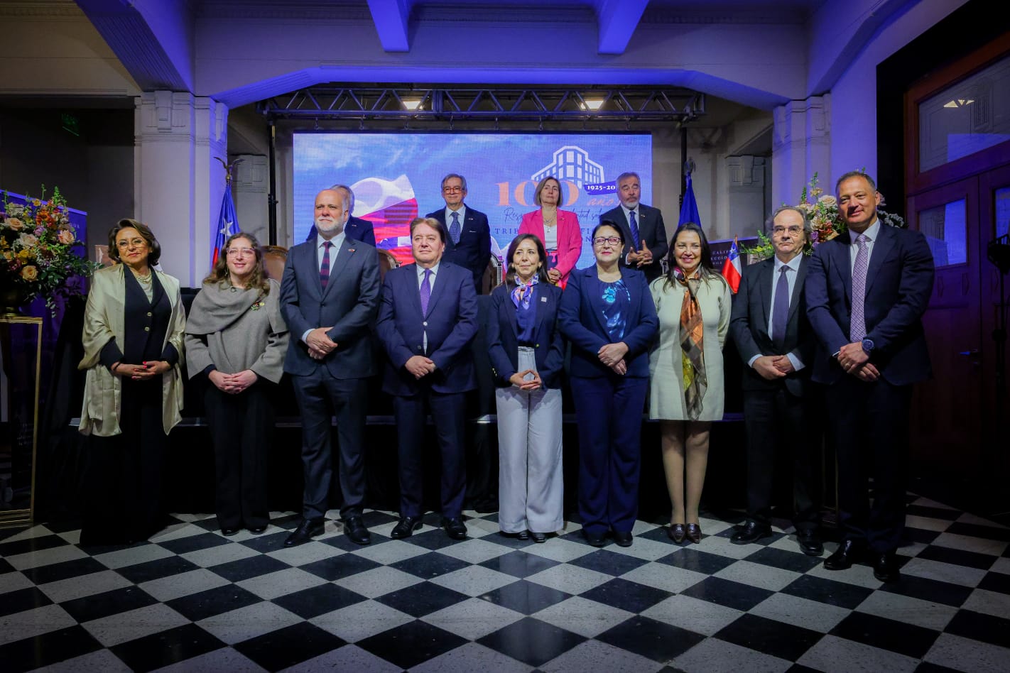 Ministra Lobos asiste a conmemoración de los 100 años del Tribunal Calificador de Elecciones