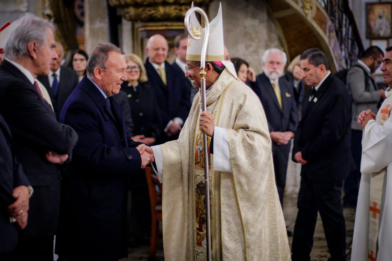 Iglesia de Santiago celebró el primer aniversario del pontificado de León XIV